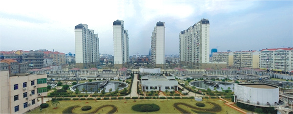 江西最大污水處理廠——南昌朝陽污水處理廠二期工程（省、市優(yōu)良工程，獲滕王閣杯）
